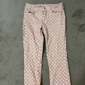 Anthropologie polka dot pants